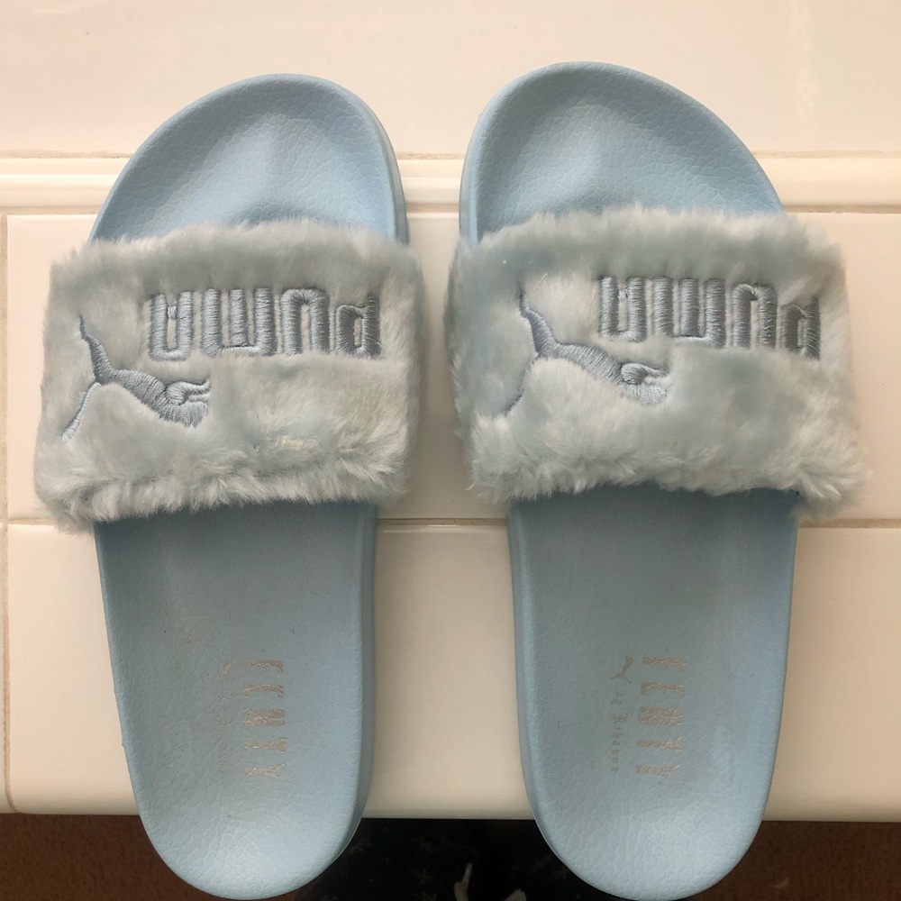Women’s Fenty PUMA Faux Fur Slides